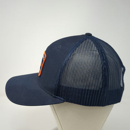 Richardson Trucker Hat Blue OSFM Wyoming Trout Guides Cody Fly Shop Mesh Back
