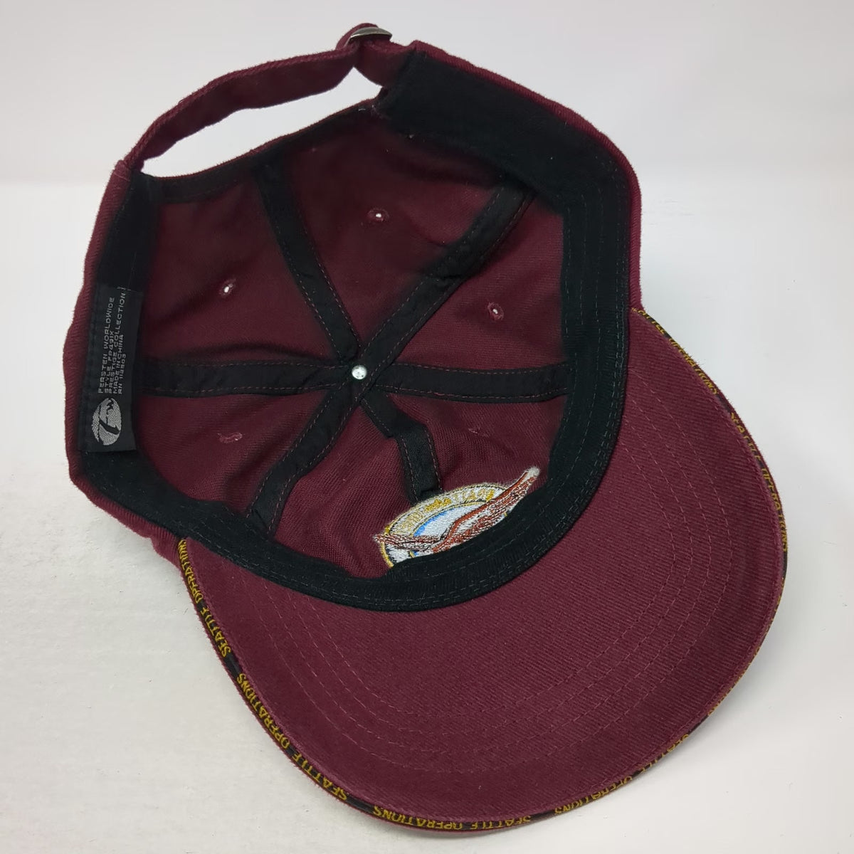 Fersten Worldwide Pratt & Whitney Red Baseball Cap One Size Eagle Seattle Hat