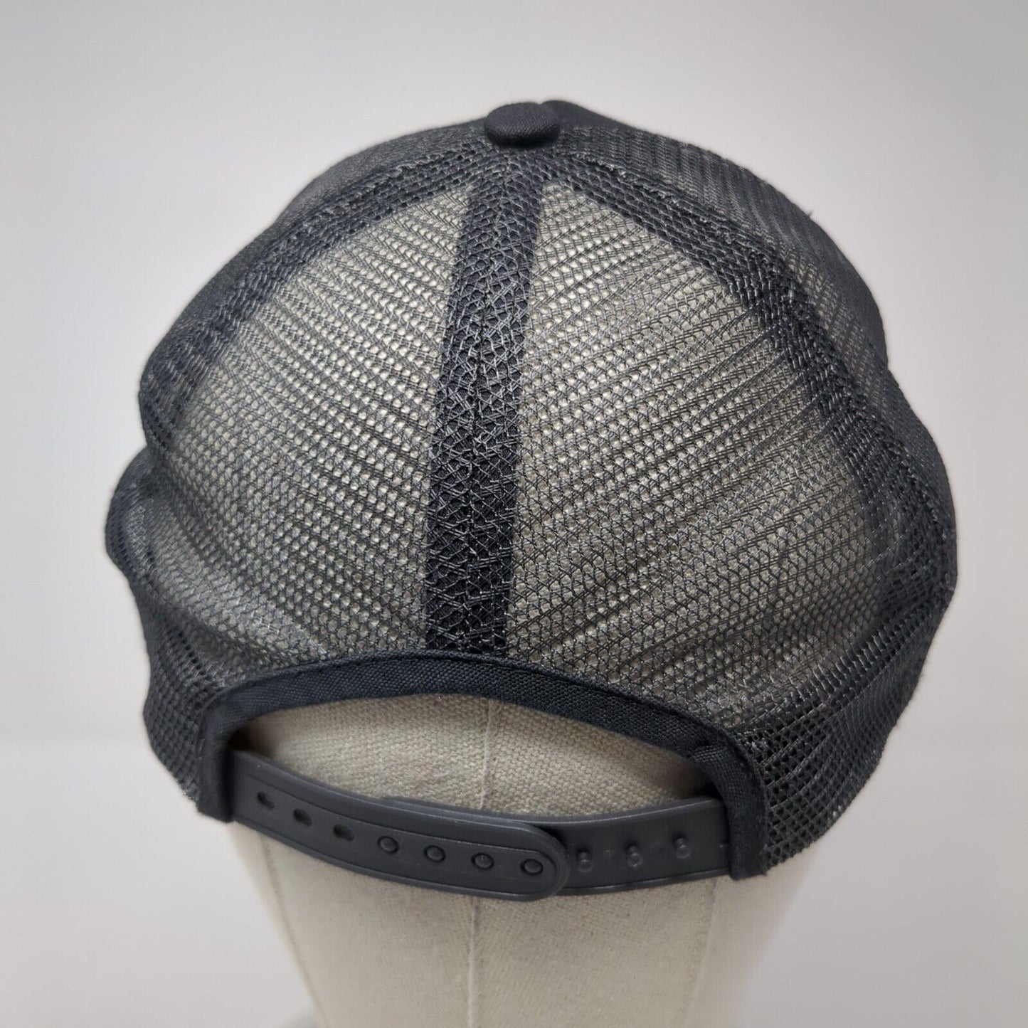 Elephant Snapback Trucker Hat Gray One Size Adjustable Mesh Back Paramount