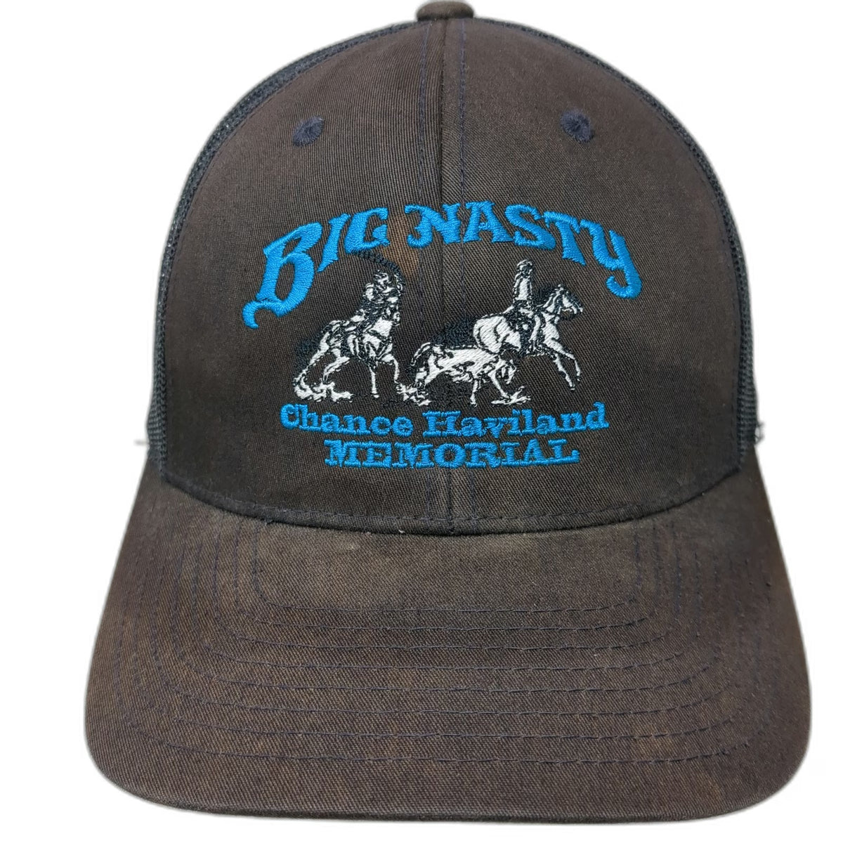 Sport-Tek Trucker Hat Black One Size Big Nasty Chance Haviland Memorial Rodeo