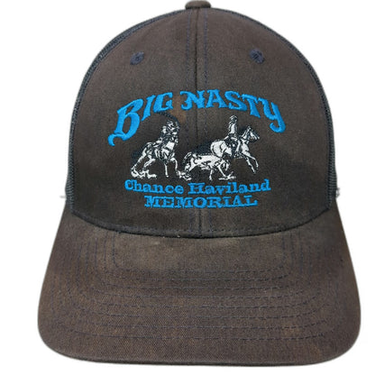 Sport-Tek Trucker Hat Black One Size Big Nasty Chance Haviland Memorial Rodeo
