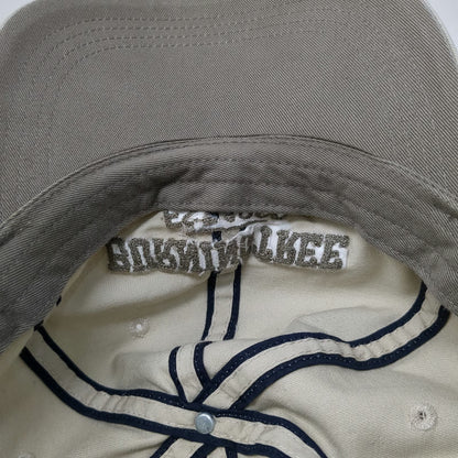 Ahead Burning Tree Est. 1962 Beige One Size Baseball Cap Slideback Classic Hat