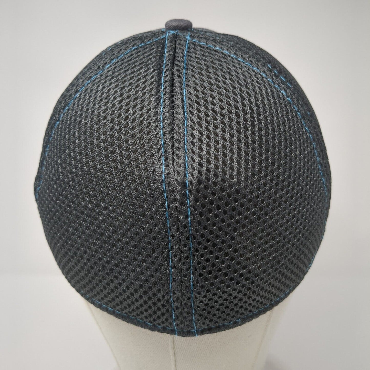 Mother Earth Brew Co. Fitted Trucker Hat Gray M/L Mesh Back 39Thirty New Era