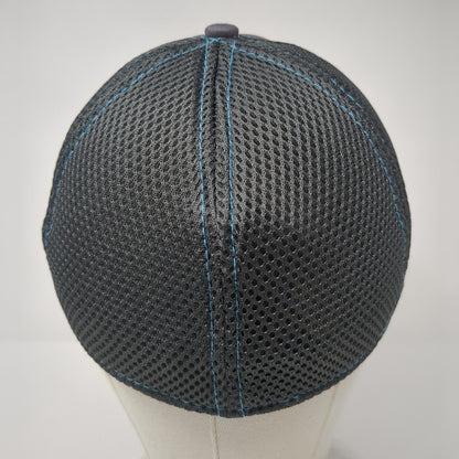 Mother Earth Brew Co. Fitted Trucker Hat Gray M/L Mesh Back 39Thirty New Era