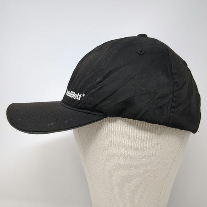 Headsweats Baseball Cap Black OSFM FuelBelt Logo Cocona Adjustable Running Hat