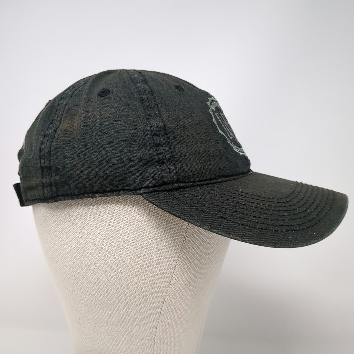 Nightforce Precision Optics Baseball Cap Black Gray One Size Strapback Hat