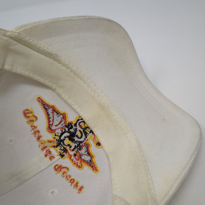 Riverside Resort Arcade Strapback Hat White One Size Laughlin Nevada
