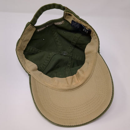 Fresh Water Trout Classic Fly Fishing Slideback Hat Green S/M Embroidered Gap