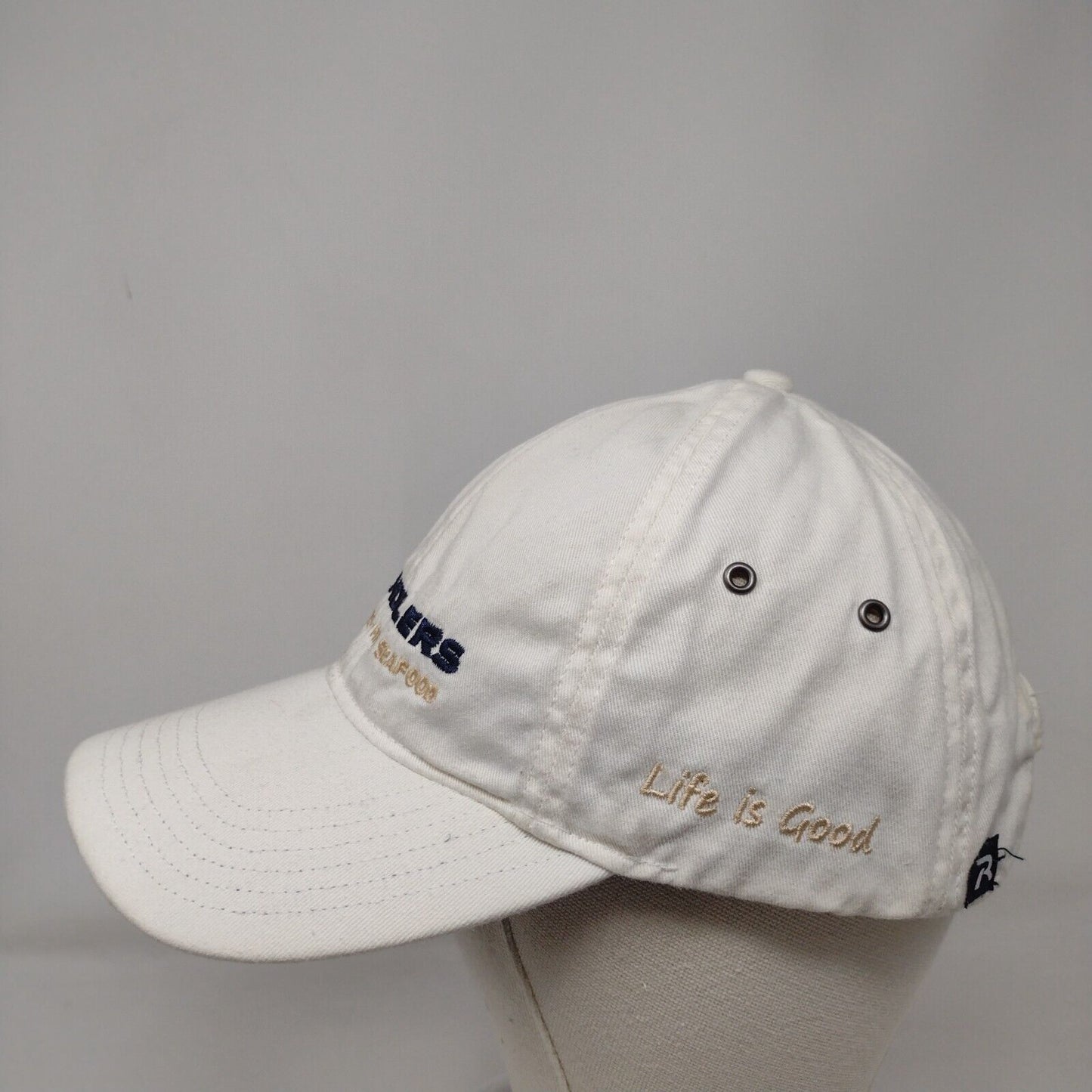 Chandlers Prime Steaks Fine Seafood Slideback Hat Cream OS Adjustable Richardson