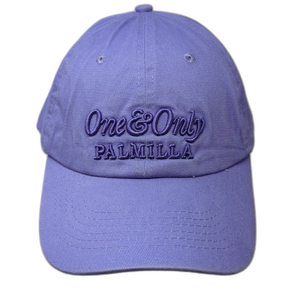 One & Only Palmilla Purple Baseball Cap One Size Strapback Cotton Resort Hat