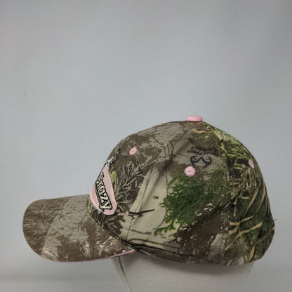 Muley Crazy Strapback Hat Camo Ladies Fit One Size Realtree MAX-1