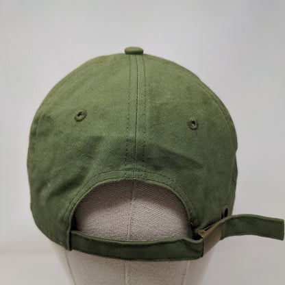 Universal Thread Slideback Hat Green One Size Adjustable 6 Panel Blank
