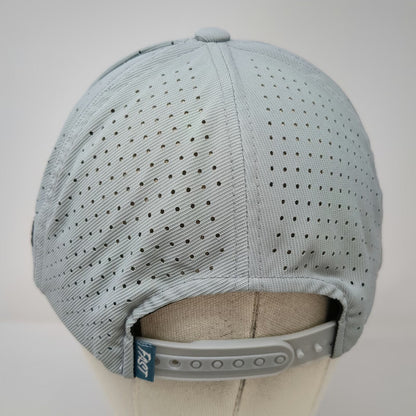 Fasthouse 5 Panel Gray Hat One Size Perforated Snapback Purveyor of Good Times