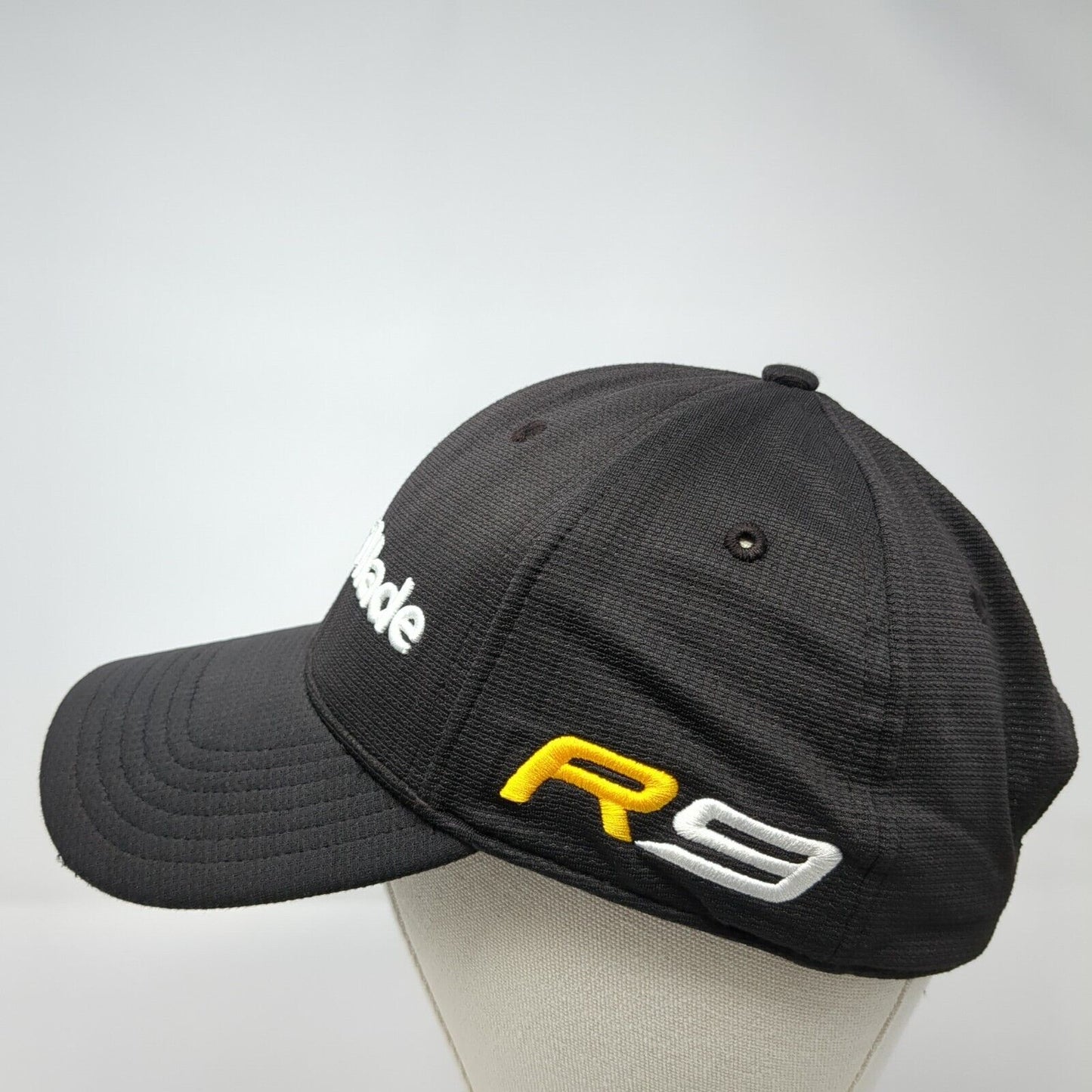 TaylorMade Slideback Hat Black One Size Adjustable Solid Tmax Gear