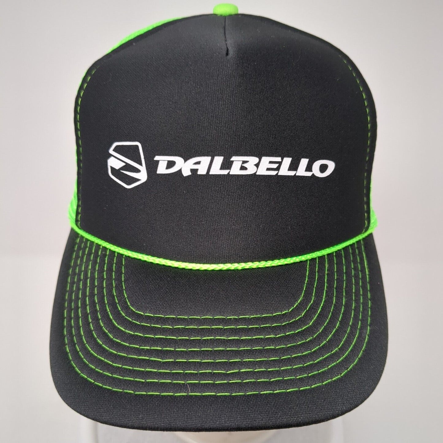 Dalbello Snapback Trucker Hat Multicolor OS Adjustable Mesh Back Rope Otto