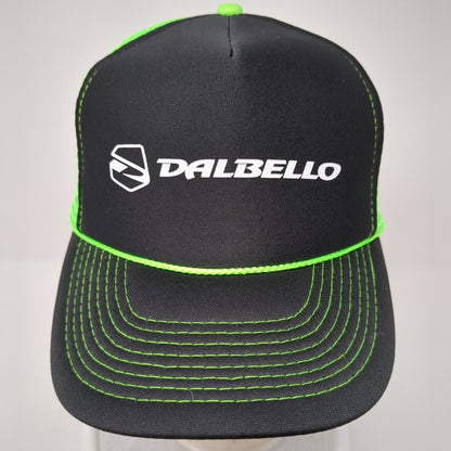 Dalbello Snapback Trucker Hat Multicolor OS Adjustable Mesh Back Rope Otto