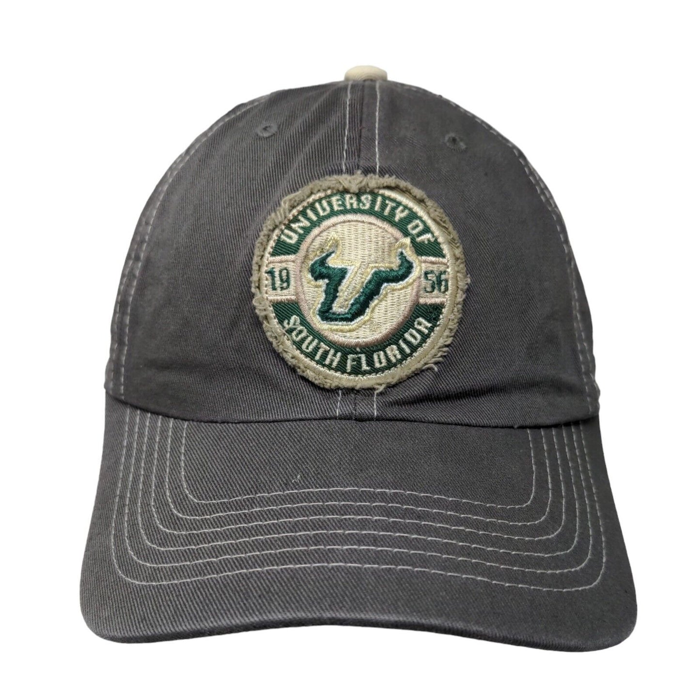 Top of the World Men's Slideback Hat Gray University of South Florida Bulls
