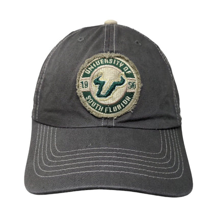 Top of the World Men's Slideback Hat Gray University of South Florida Bulls