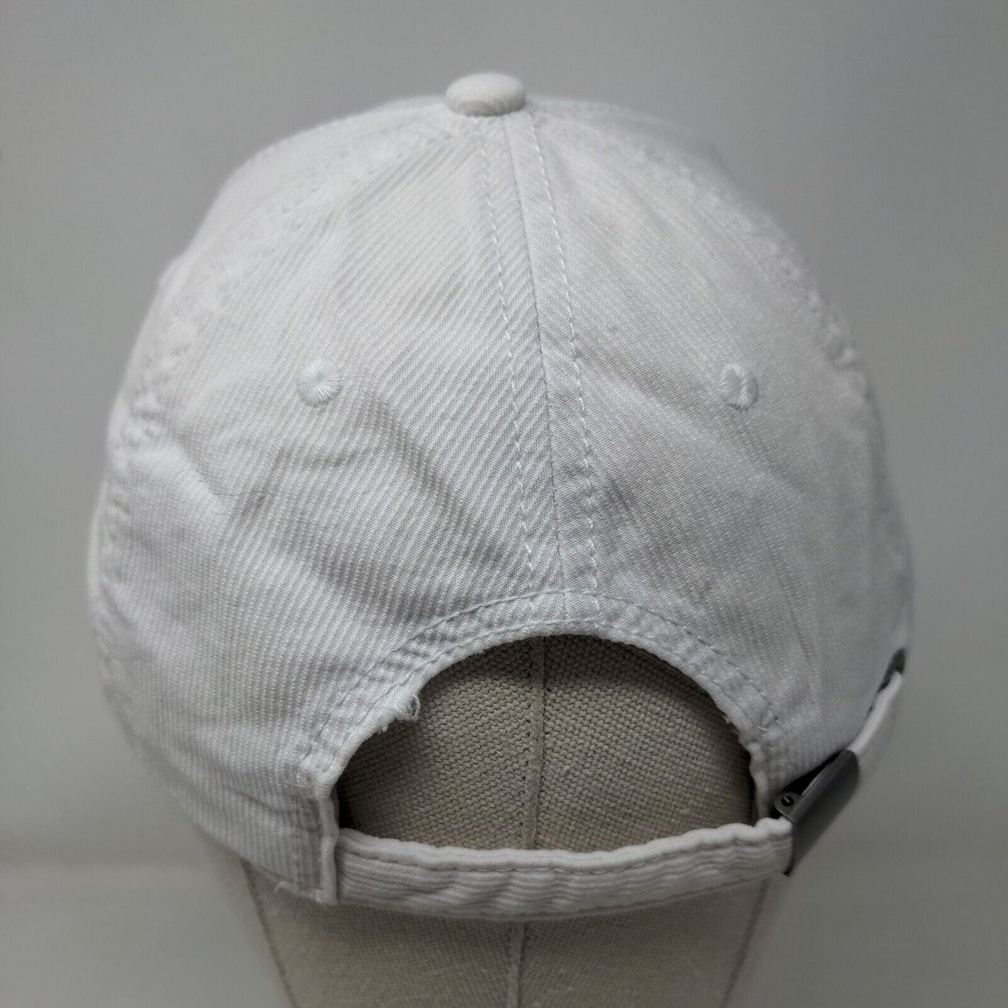 Ben Sherman Slideback Hat White OSFA Embroidered Logo Adjustable