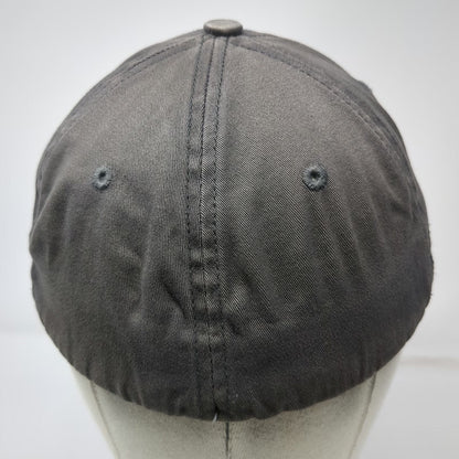 Rip Curl Baseball Cap Gray One Size Fitted Embroidered Logo Australia Surf Hat
