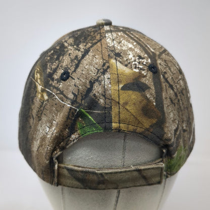 Cap America Brown Baseball Cap One Size Flygt Xylem Logo Realtree Camo Hat