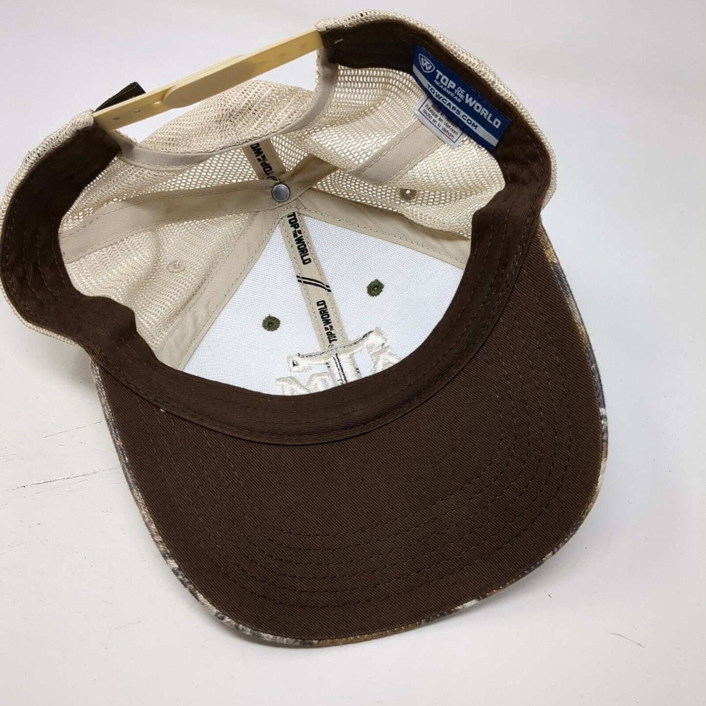 ATM Snapback Mesh Back Trucker Hat Camo One Size Adjustable Hunting
