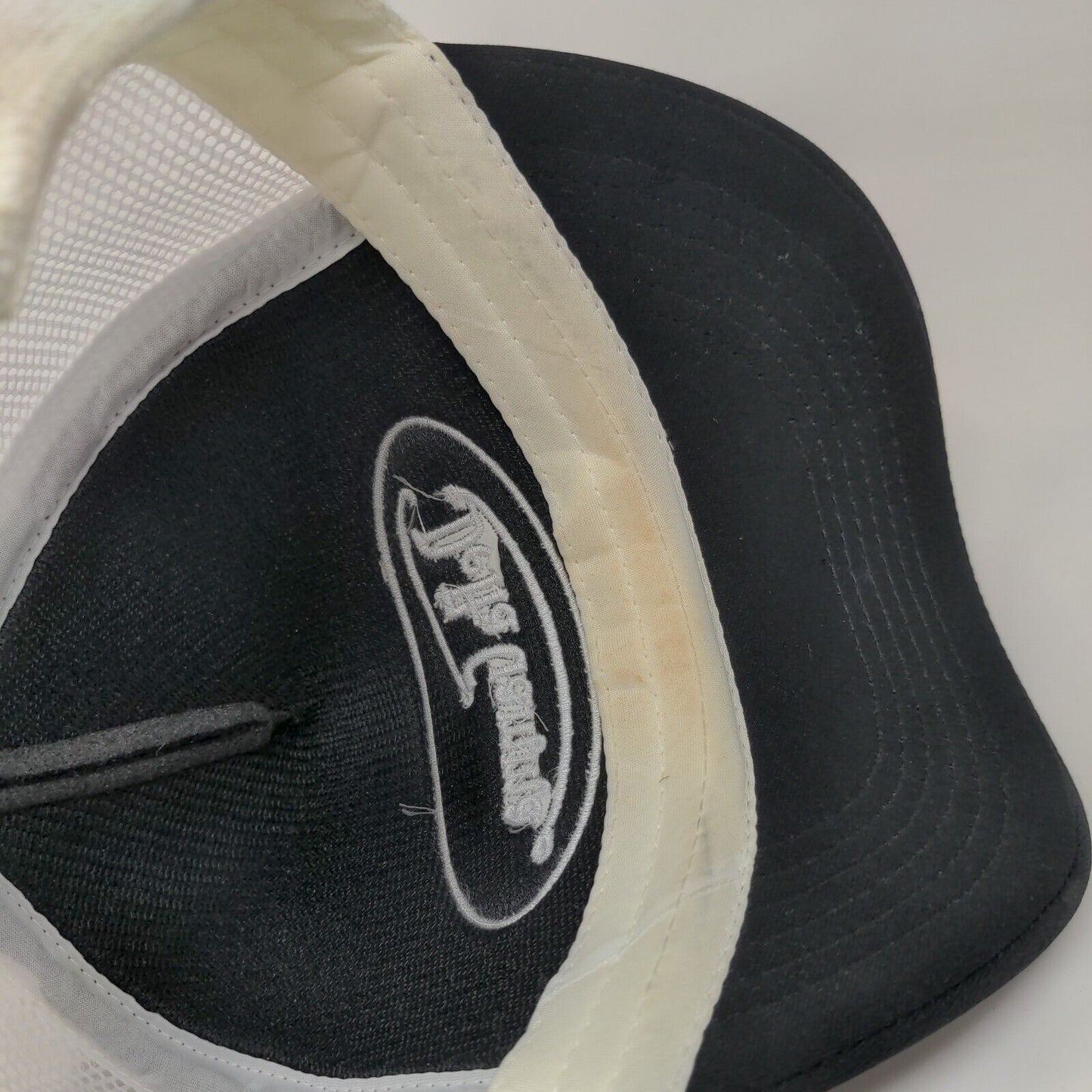 Delta Gamma Snapback Mesh Back Trucker Hat OSFA Black Colorblock