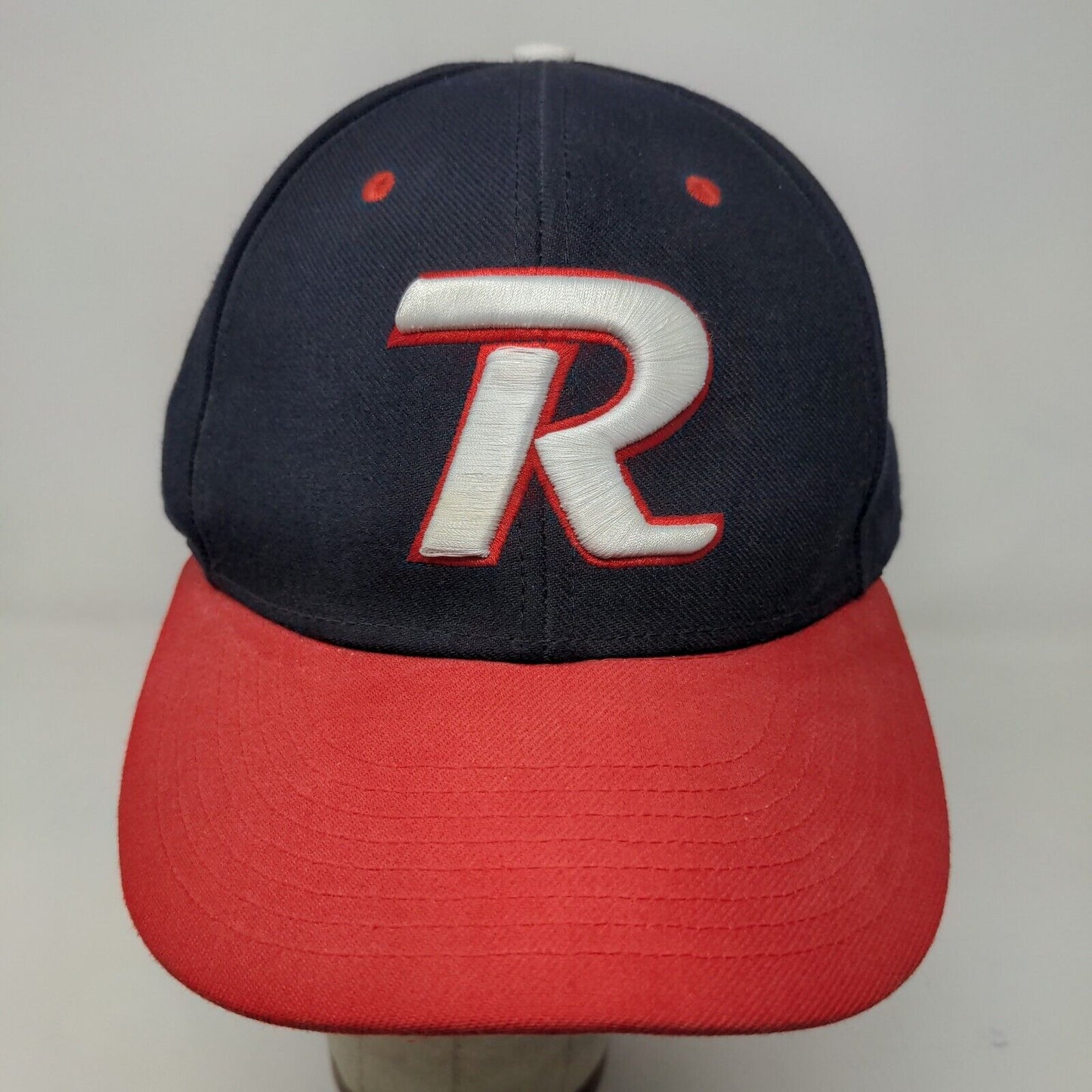 Richardson Men's Fitted Hat Blue Size 7 5/8 PTS 65 Embroidered Big R Logo