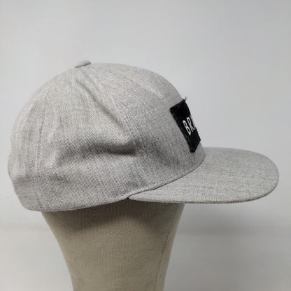 Brixton Men's Snapback Hat Gray Embroidered Logo Adjustable BRXTN