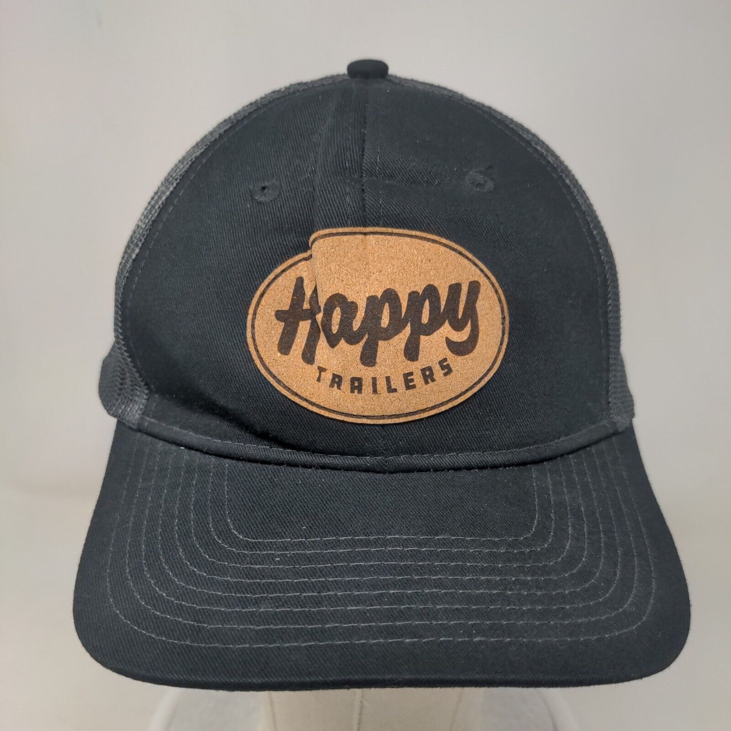 Happy Trailers Snapback Mesh Back Trucker Hat Multi One Size Port Authority