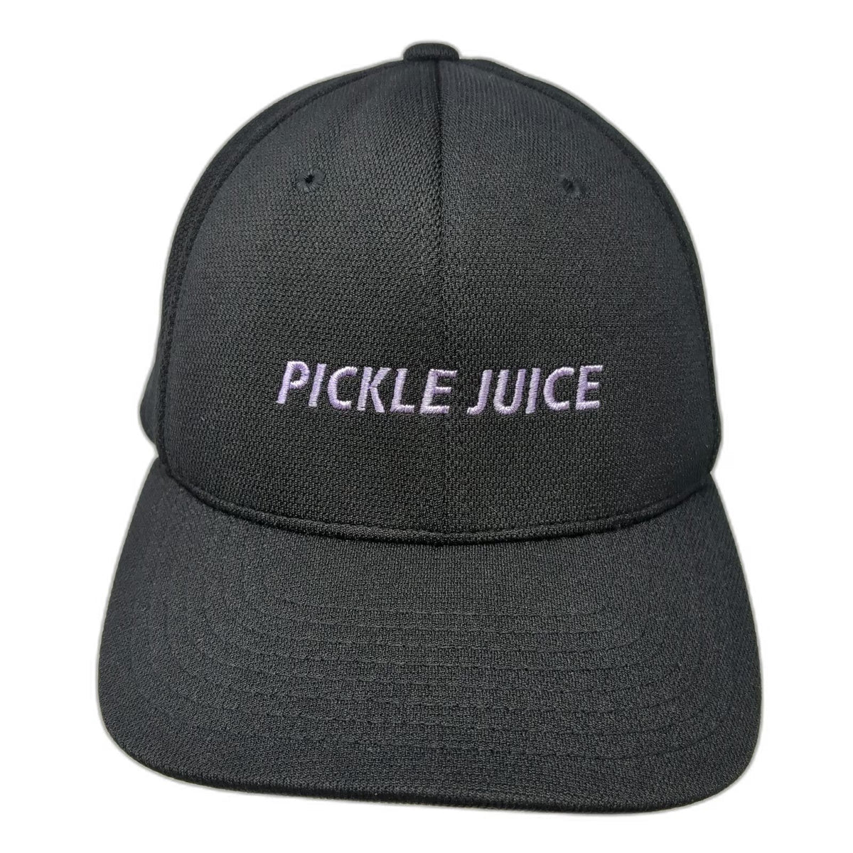 Flexfit Pickle Juice Baseball Cap Black Purple XL Stretch Hat Yupoong Polyester