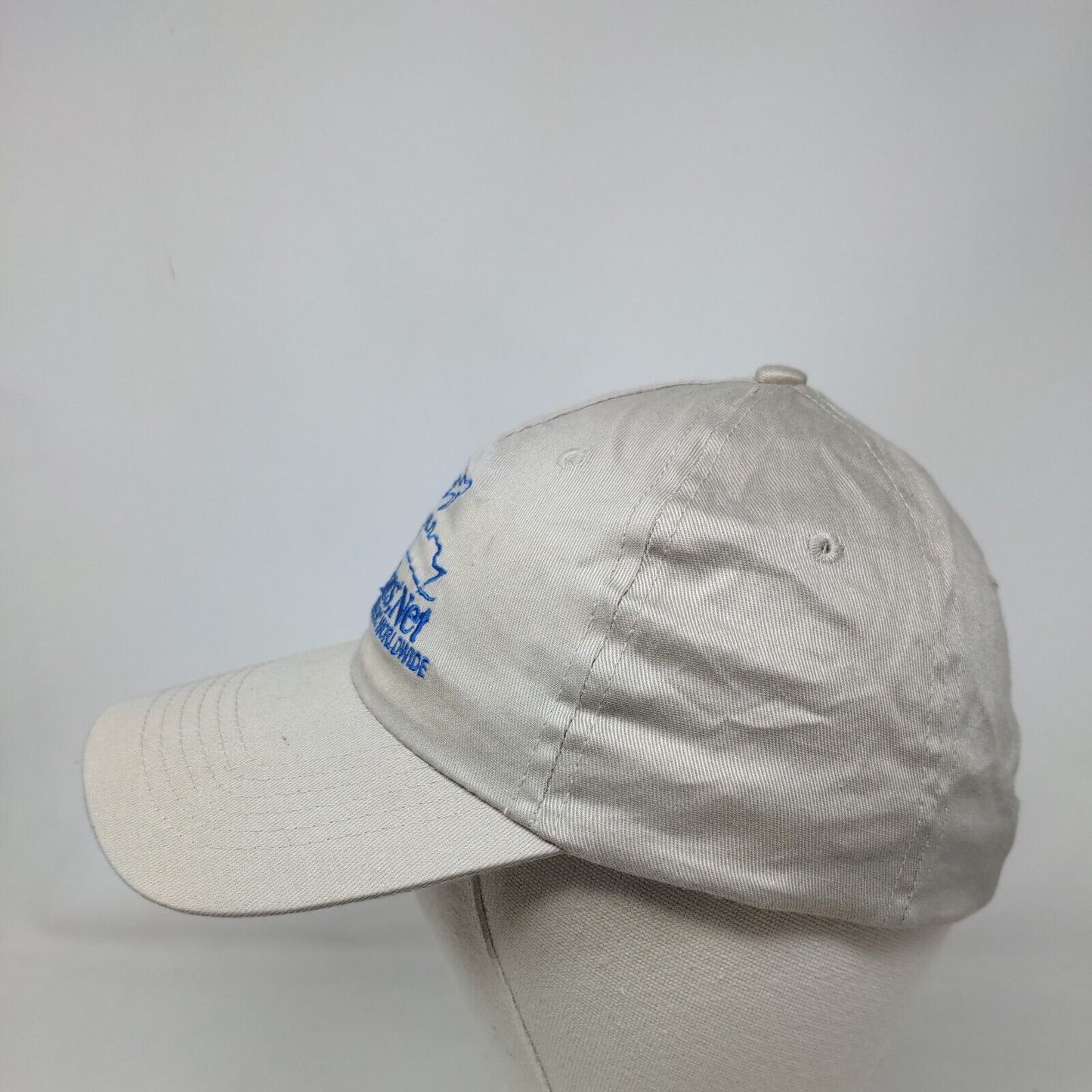 AllEars.Net Strapback Hat Tan OSFA Embroidered Vent Holes Hit Wear