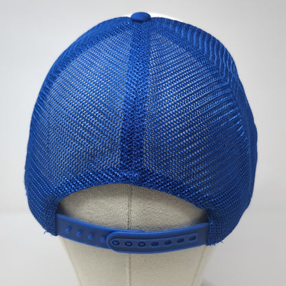 Somebody Special Calls Me Grandpa Snapback Trucker Hat Blue One Size