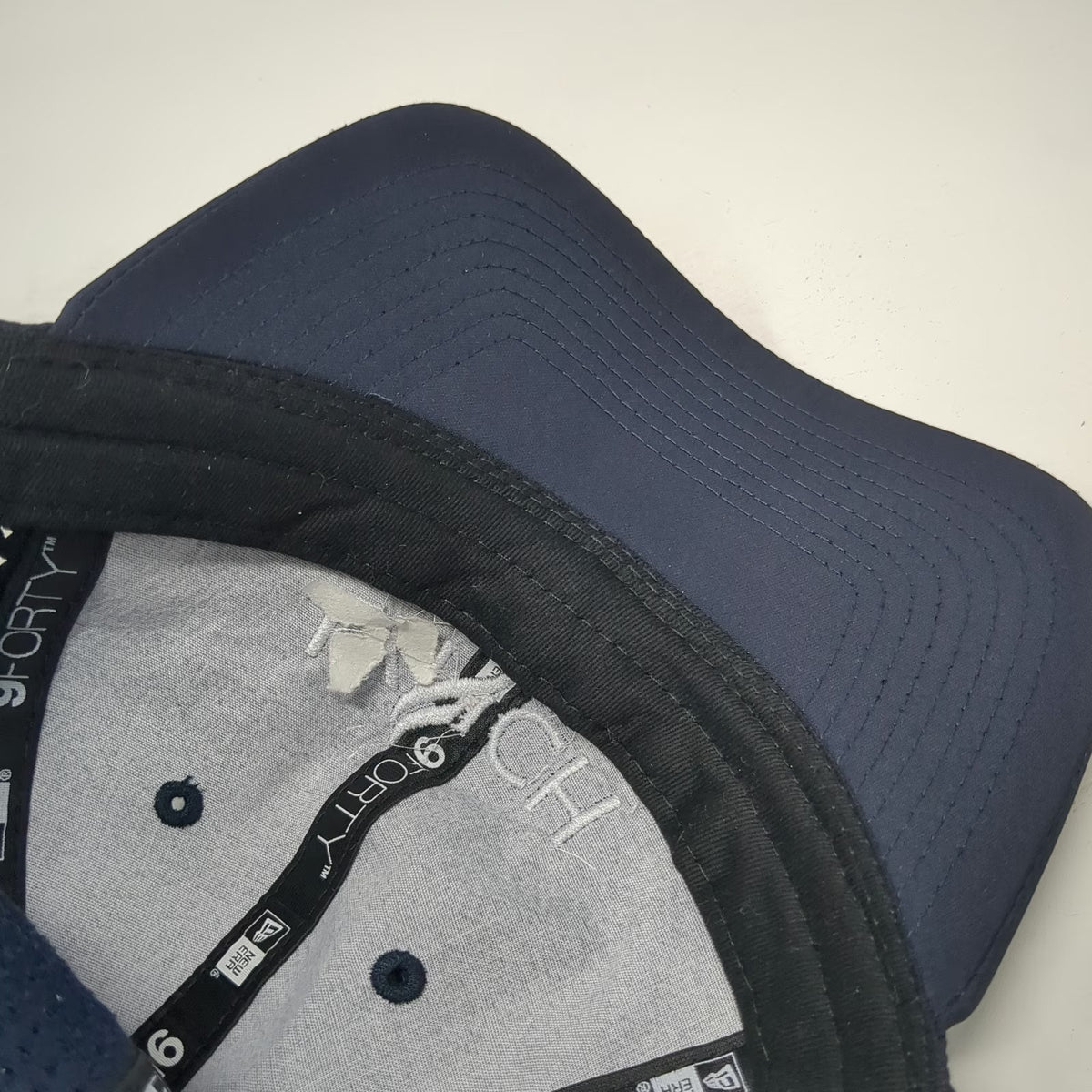 New Era Lynch Holdings Mesh Back Baseball Cap Blue One Size Strapback Hat