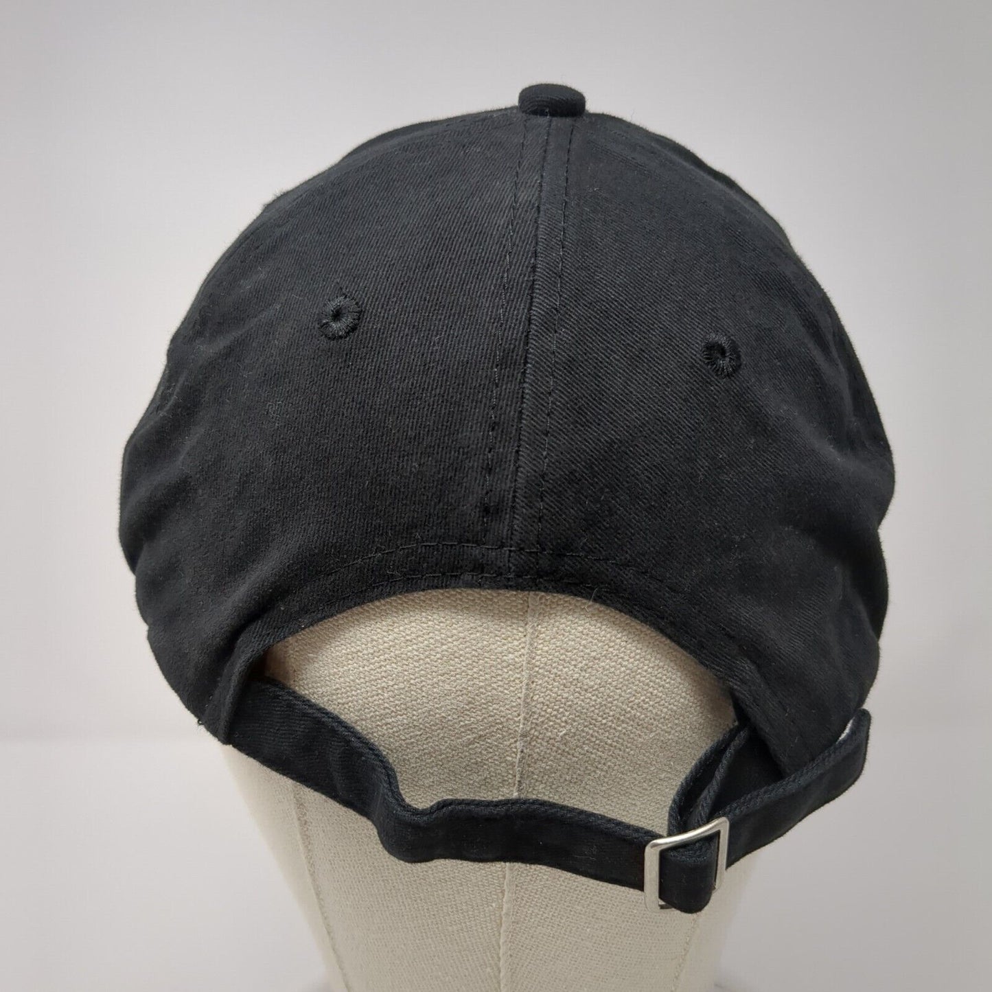 Bravo Slideback Hat Black One Size Solid Embroidered Port & Company