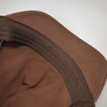 Tecovas Trucker Hat Brown OSFM Mesh Back Hot Country Hits Graphic Patch Snapback
