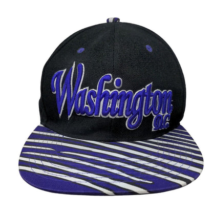 Washington DC Snapback Hat Multicolor One Size Embroidered 6 Panel City Hunter