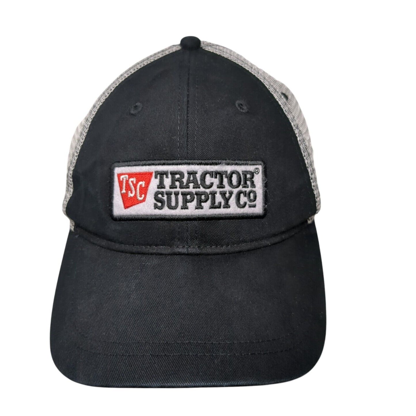 Tractor Supply Co. Snapback Trucker Hat Black OSFM Mesh Back Colorblock