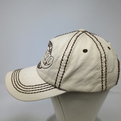 Robin Ruth 5 Panel Hat Beige Brown One Size Chicago City Original Thick Stitch