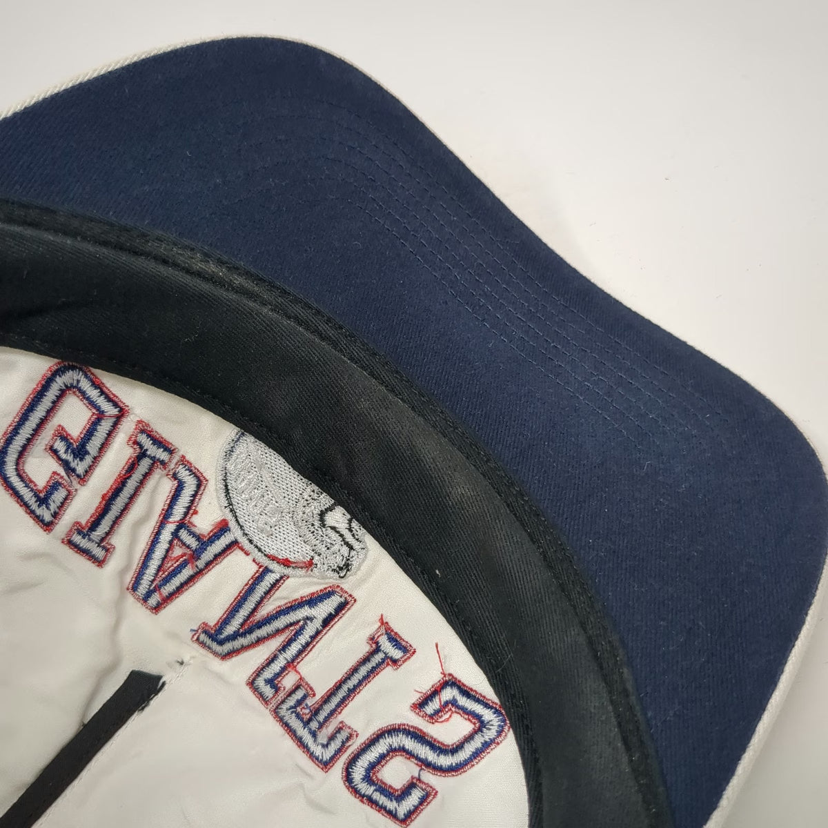 New York Giants NFL '47 5 Panel White One Size Hat Rope Football Helmet Logo