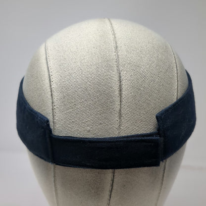 Michelob Light Beer Blue Visor One Size Embroidered Cotton Strapback Hat