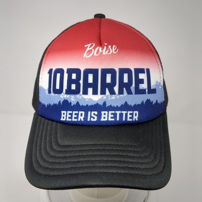 Boise 10 Barrel Beer Is Better Snapback Trucker Hat Multi One Size Mesh Back