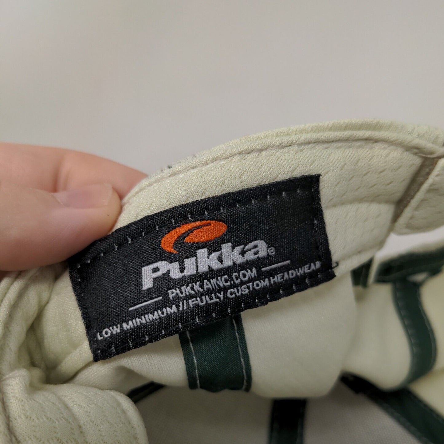 Timber Pines Golf Strapback Hat Green One Size Embroidered Pukka Inc