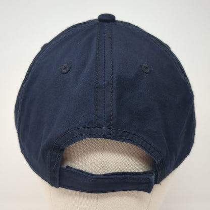 Coffman Cove Alaska Strapback Hat Blue One Size Drift Creek Outdoors