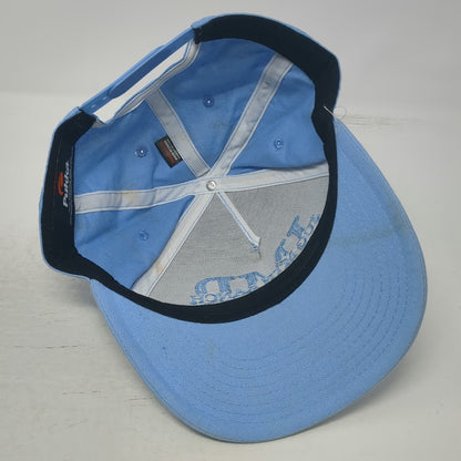 Pukka 5 Panel Blue One Size Jug Mountain Ranch JMR Puffed Snapback Golf Hat