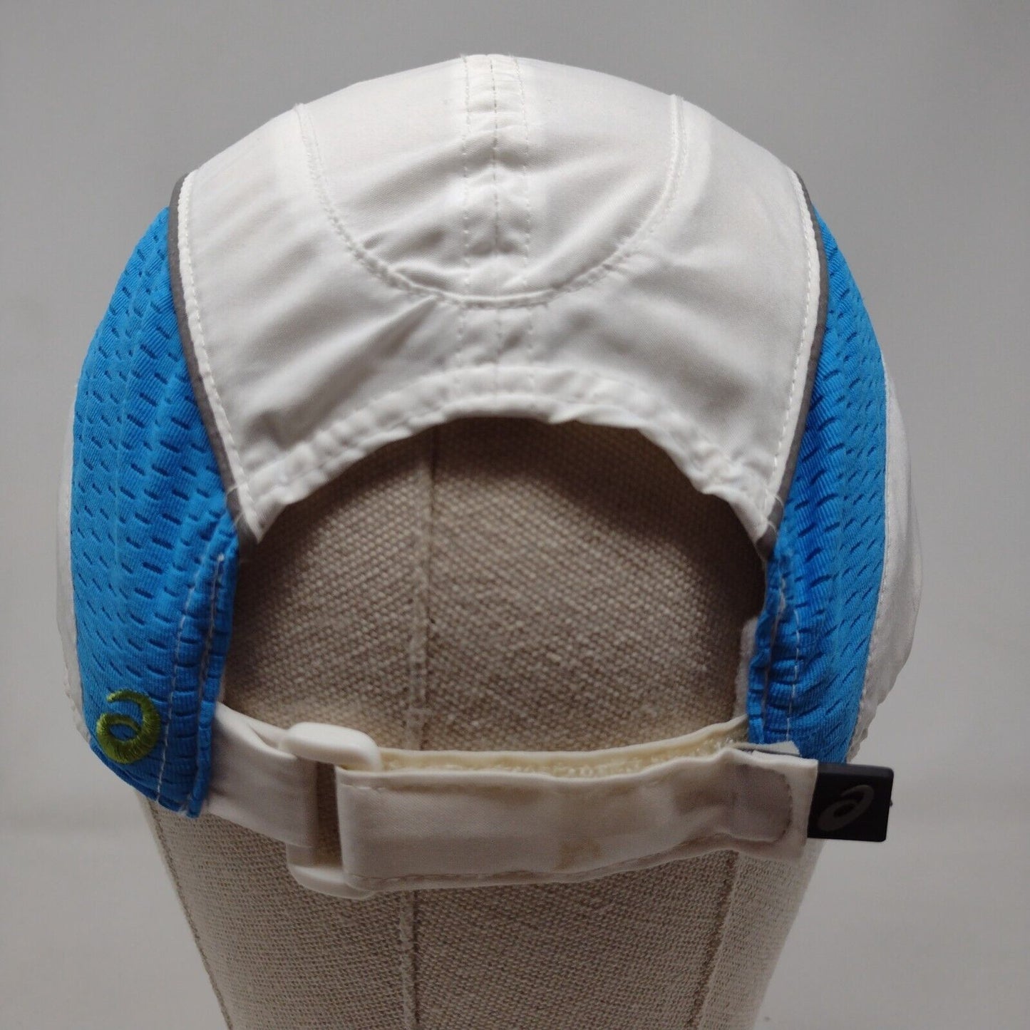 Asics Strapback Hat Multicolor OSFA Adjustable Mesh Trim Embroidered
