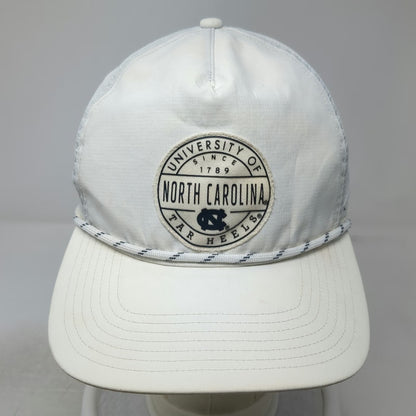'47 North Carolina Tar Heels NCAA 5 Panel White One Size Snapback Rope Hat