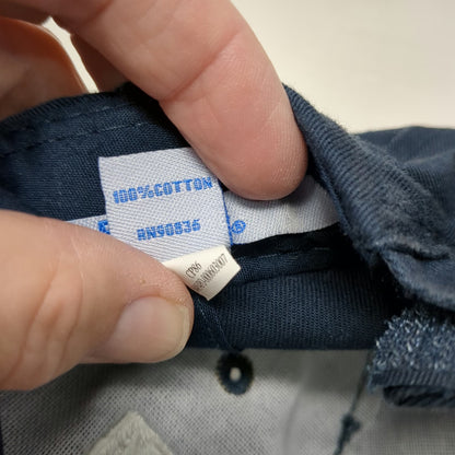 Port & Company Blue 5 Panel One Size FM Generator Logo Cotton Strapback Hat