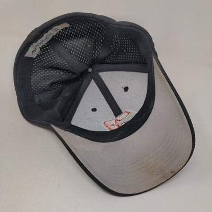 P Star Initial Fitted Hat Black AL/XL Lightweight Embroidered Augusta Sportswear