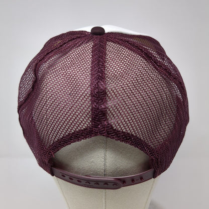 PY RO Streetwear Snapback Trucker Hat Red OS Adjustable Mesh Back Rope Otto